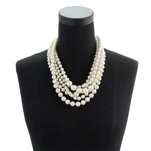 Jcrew Hammock Twisted Pearl Necklace